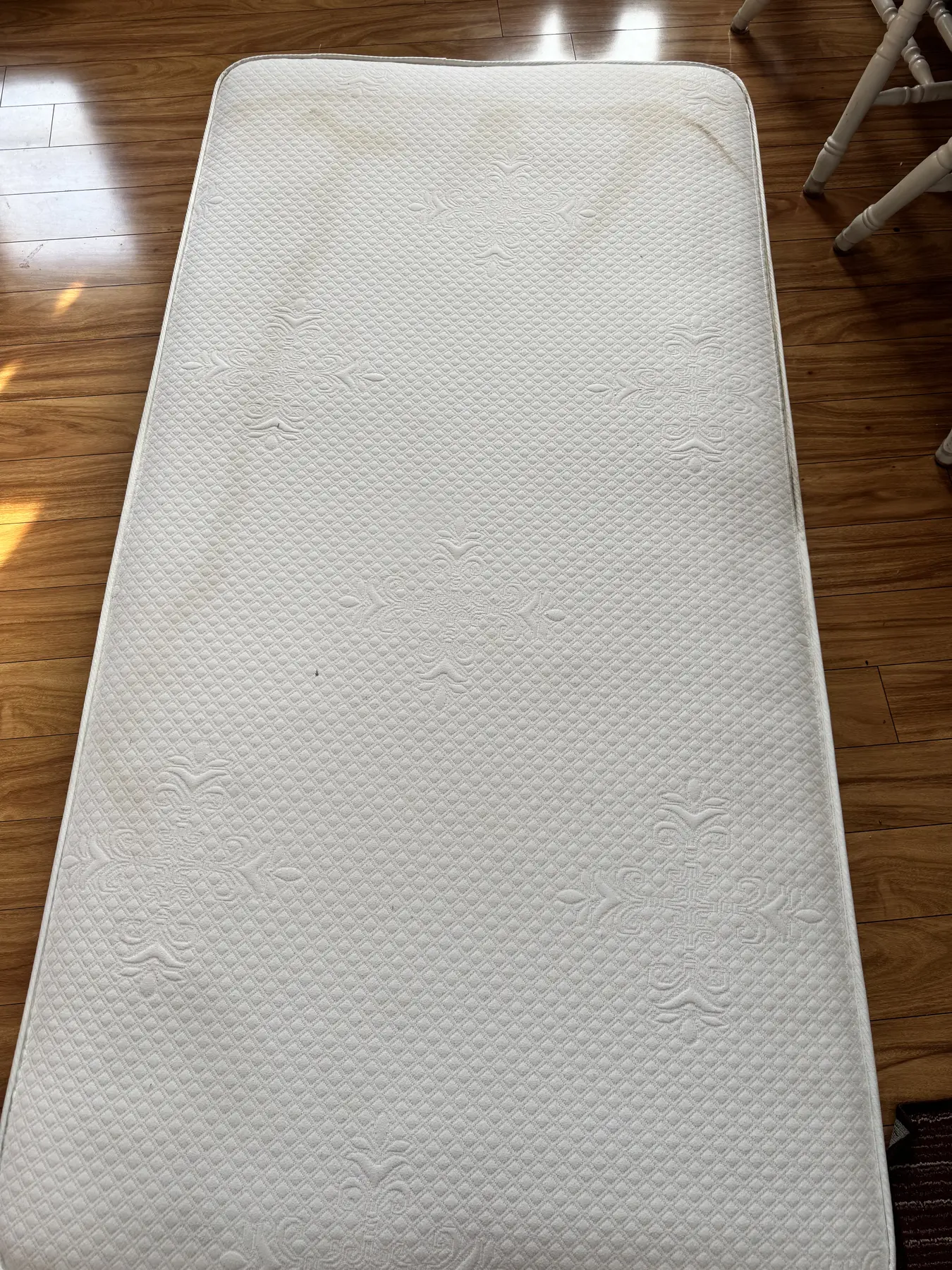Detailed mattress cleaning result completed by KC Pro Cleaning